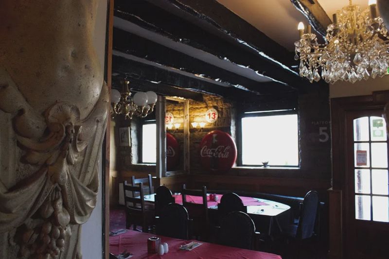 Interior dining area